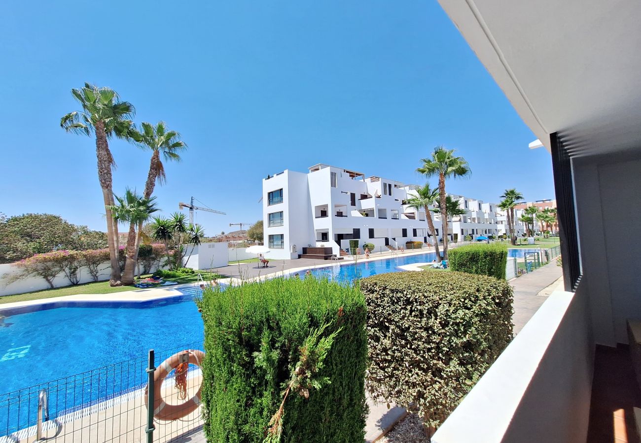 Ferienwohnung in Vera playa - Alborada Bajo - 150m Strand, WiFi