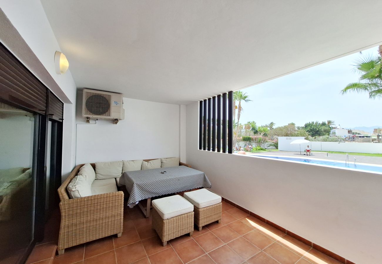 Ferienwohnung in Vera playa - Alborada Bajo - 150m Strand, WiFi