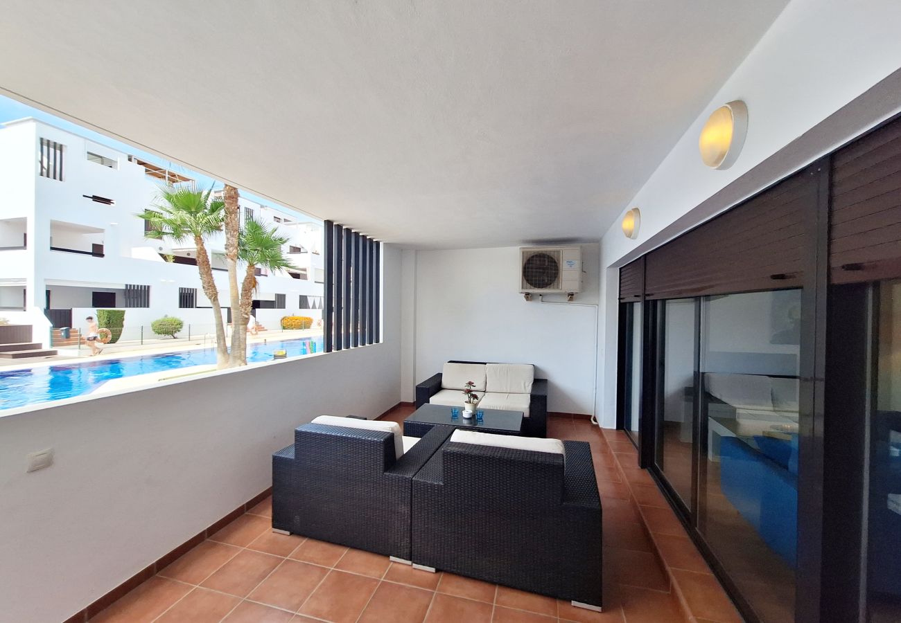 Ferienwohnung in Vera playa - Alborada Bajo - 150m Strand, WiFi