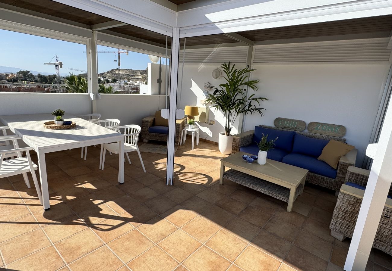 Ferienwohnung in Vera playa - Al 326 - Penthouse mit Meerblick