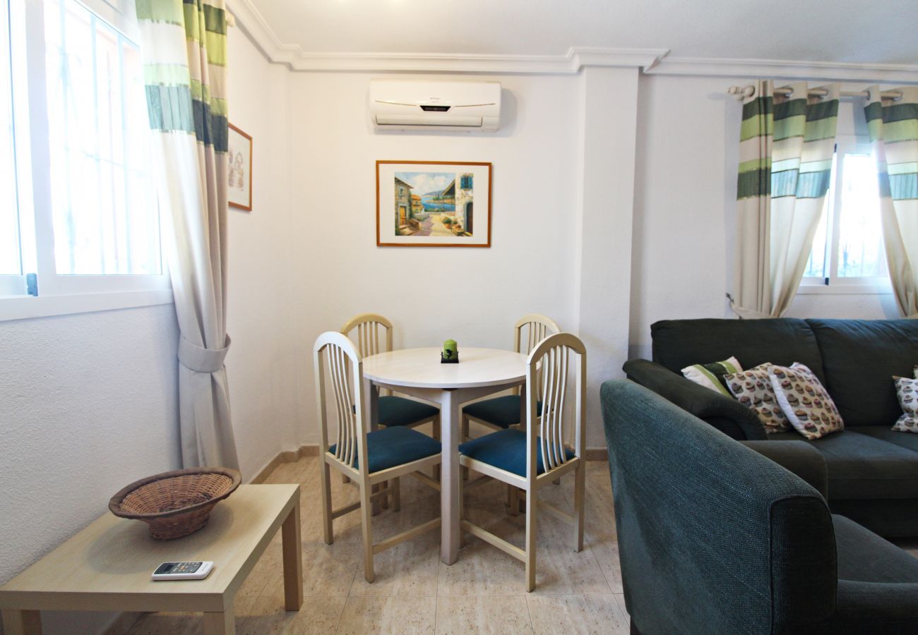 Ferienwohnung in Vera playa - Veramar 6 - Duplex mit WLAN und Privatgarten 