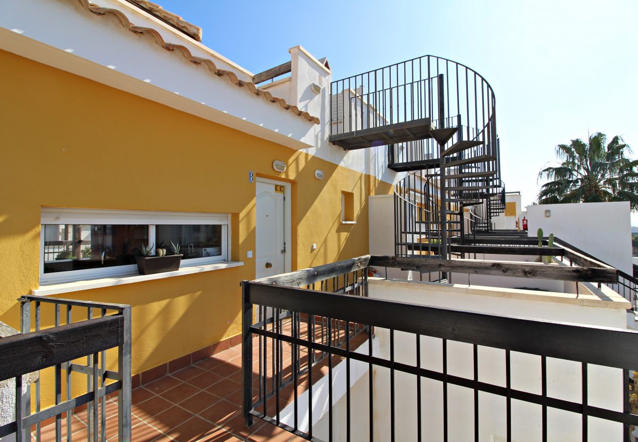 Ferienwohnung in Vera playa - Lomas del Mar 2 Penthouse - WiFi & Dachterrasse