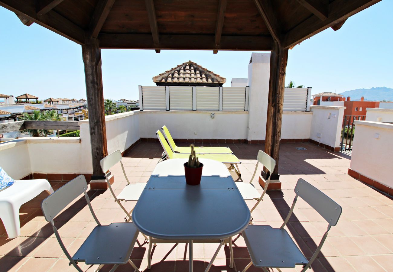 Ferienwohnung in Vera playa - Lomas del Mar 2 Penthouse - WiFi & Dachterrasse