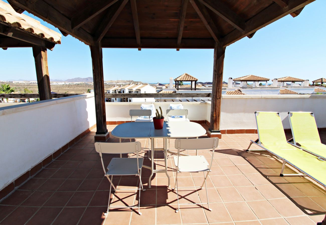 Ferienwohnung in Vera playa - Lomas del Mar 2 Penthouse - WiFi & Dachterrasse