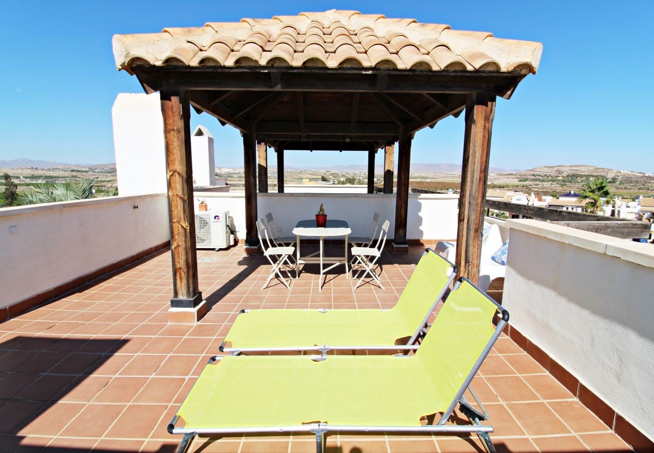 Ferienwohnung in Vera playa - Lomas del Mar 2 Penthouse - WiFi & Dachterrasse