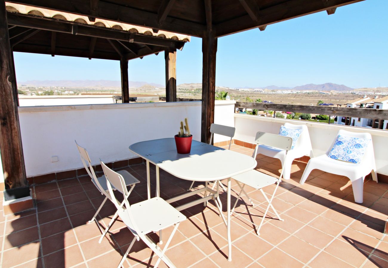 Ferienwohnung in Vera playa - Lomas del Mar 2 Penthouse - WiFi & Dachterrasse