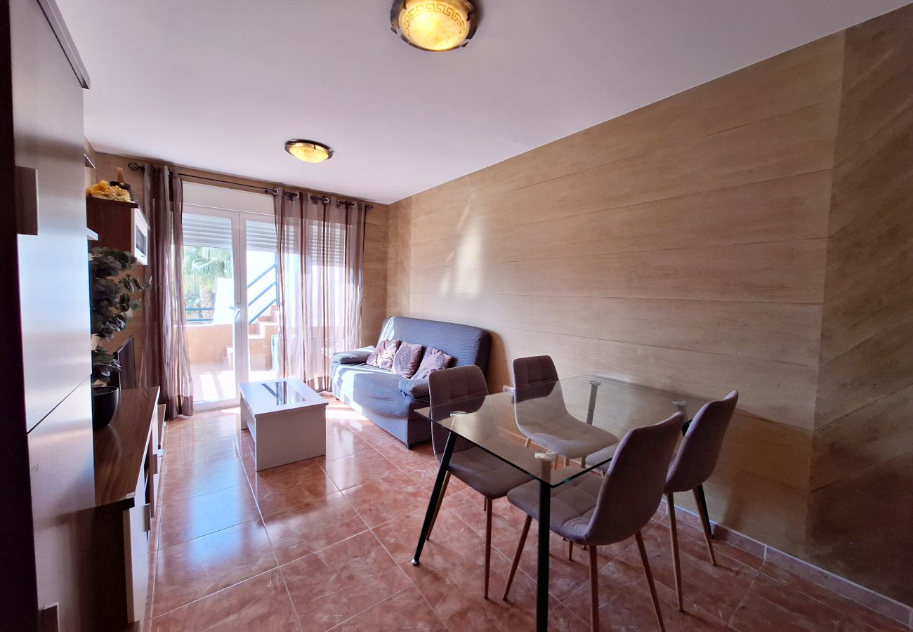 Ferienwohnung in Vera playa - FH - Penthouse mit Terrasse in der Nähe des Strandes El Playazo