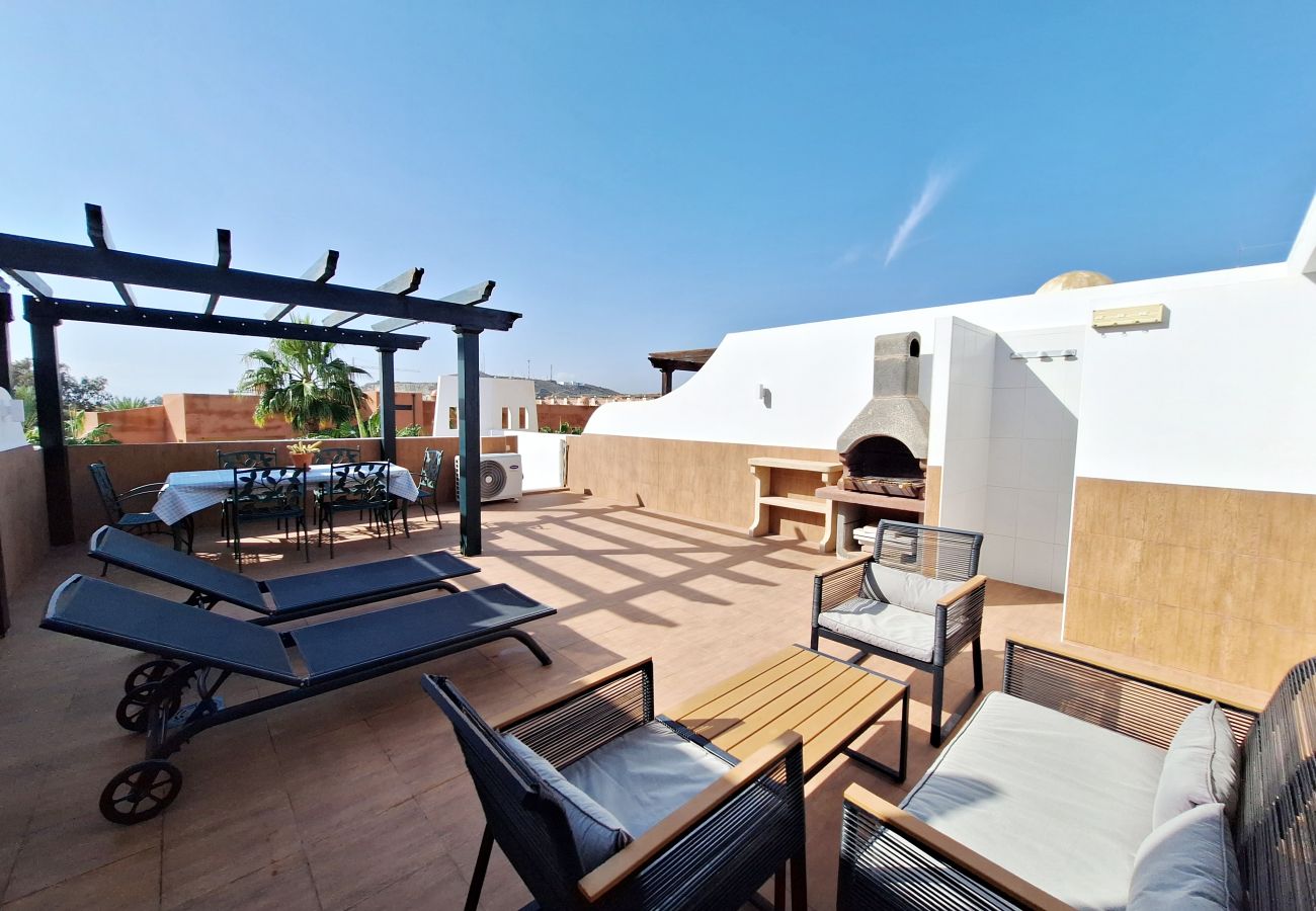 Ferienwohnung in Vera playa - FH - Penthouse mit Terrasse in der Nähe des Strandes El Playazo