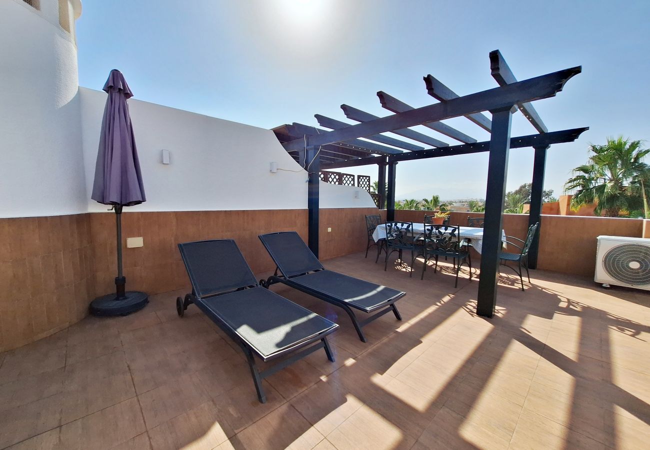 Ferienwohnung in Vera playa - FH - Penthouse mit Terrasse in der Nähe des Strandes El Playazo