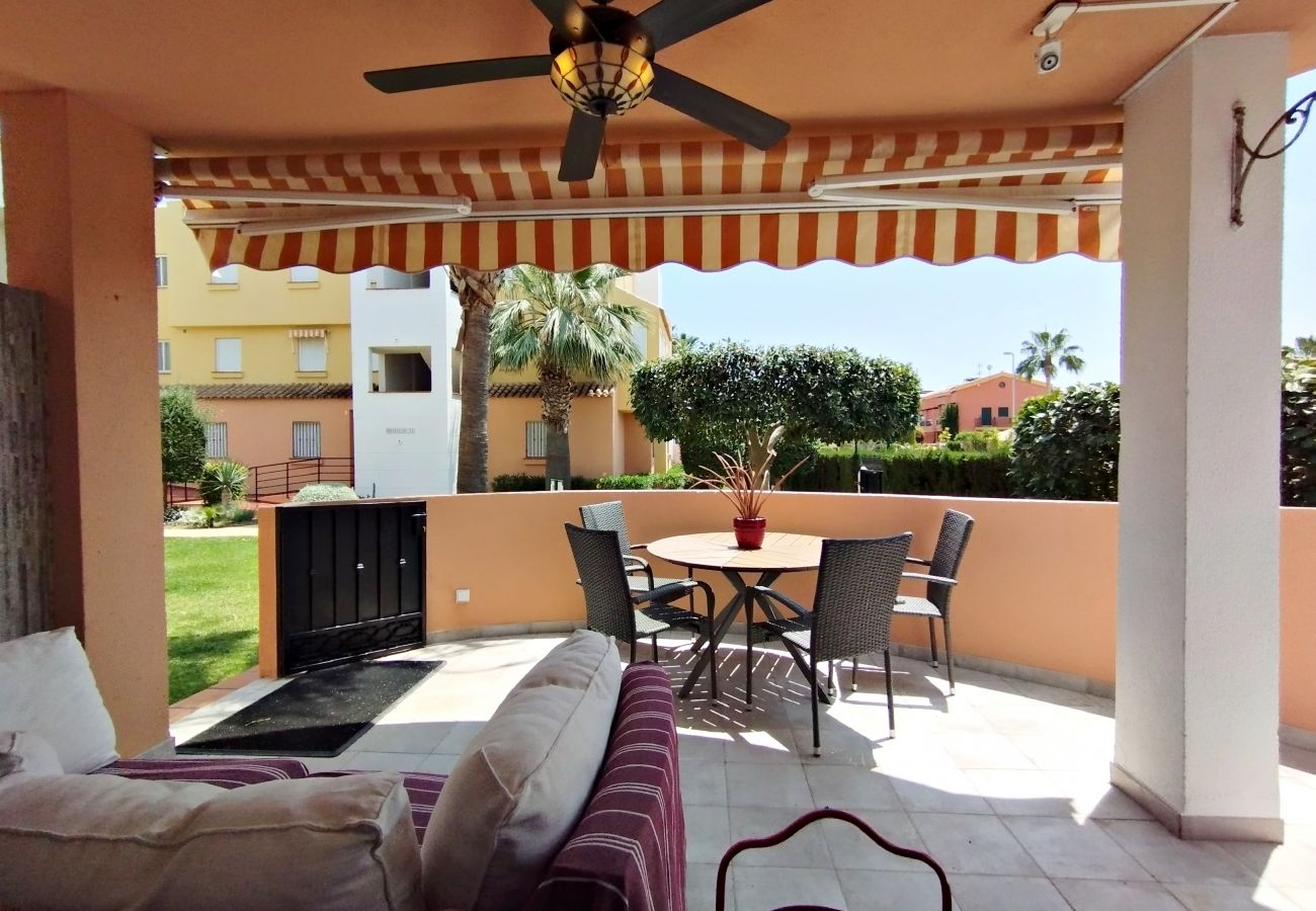 Ferienwohnung in Vera playa - Parque Vera IV - FKK, WLAN, Terrasse & Schwimmbad