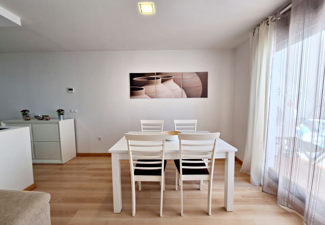 Ferienwohnung in Vera playa - Alborada - Solarium, 150M Strand, WiFi