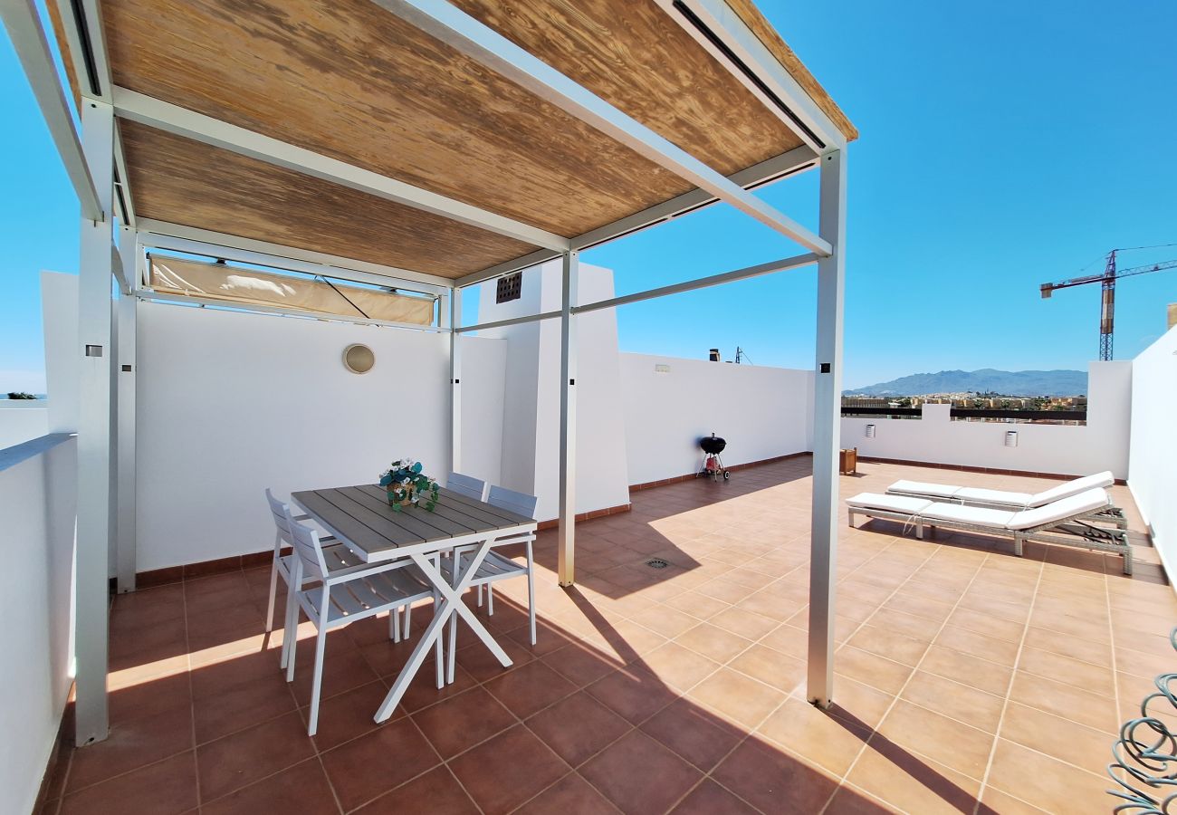 Ferienwohnung in Vera playa - Alborada - Solarium, 150M Strand, WiFi