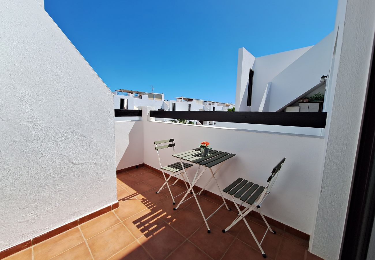 Ferienwohnung in Vera playa - Alborada - Solarium, 150M Strand, WiFi