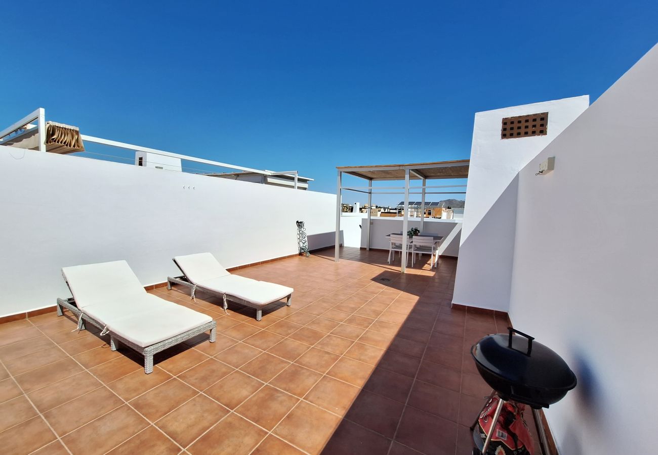 Ferienwohnung in Vera playa - Alborada - Solarium, 150M Strand, WiFi