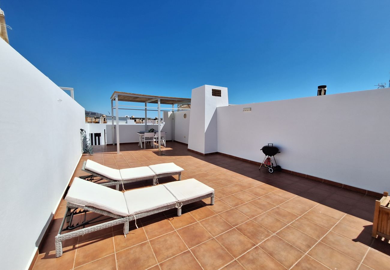 Ferienwohnung in Vera playa - Alborada - Solarium, 150M Strand, WiFi