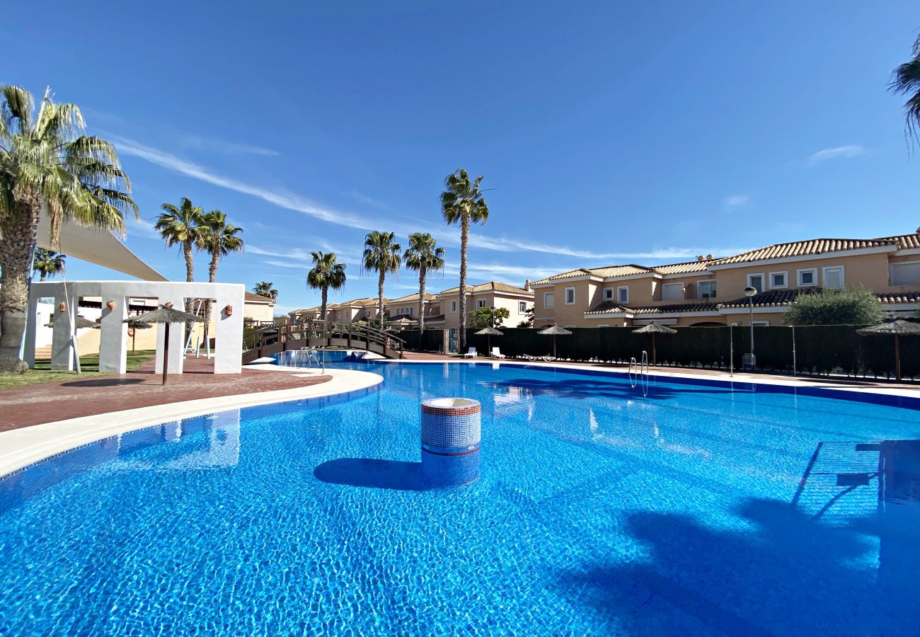 Ferienwohnung in Vera playa - Playas del Sur Erdgeschoss - Terrasse, WLAN & Pool