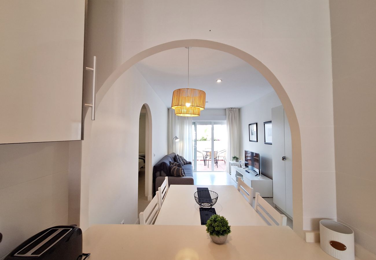 Ferienwohnung in Vera playa - Torrelaguna Penthouse - WiFi, solarium & Gemeinschaftspool