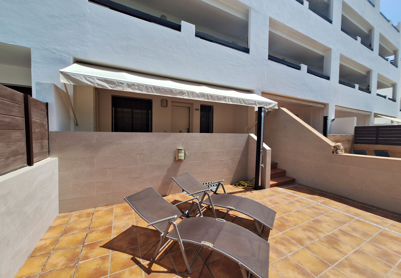 Appartement in Vera Playa - Alborada B133 - WiFi & privé tuin