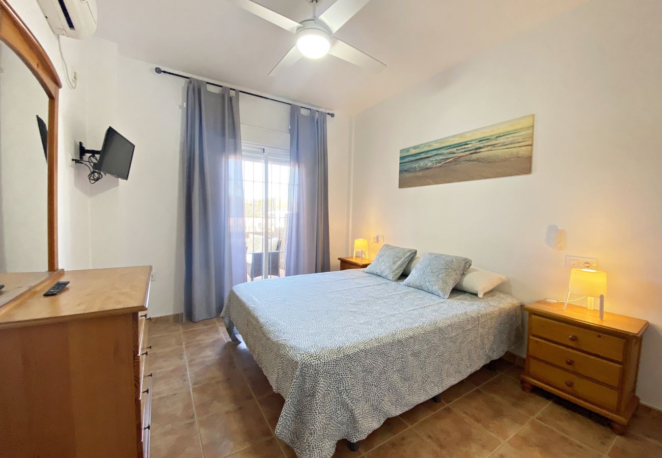 Appartement in Vera Playa - Playas del Sur begane grond - Terras, WiFi & zwembad