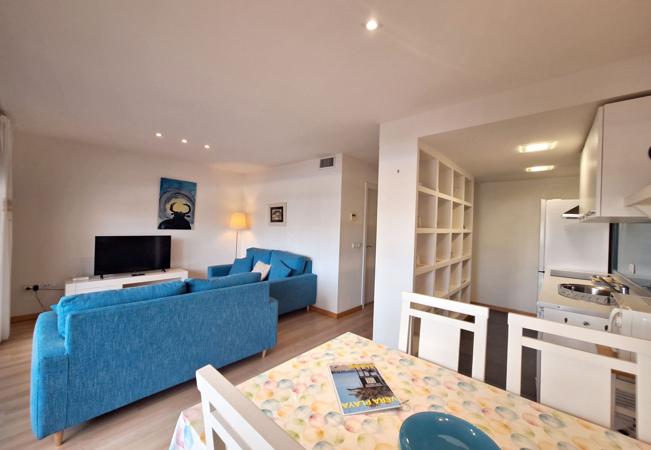 Apartamento en Vera playa - Alborada Bajo - 150m playa, WiFi