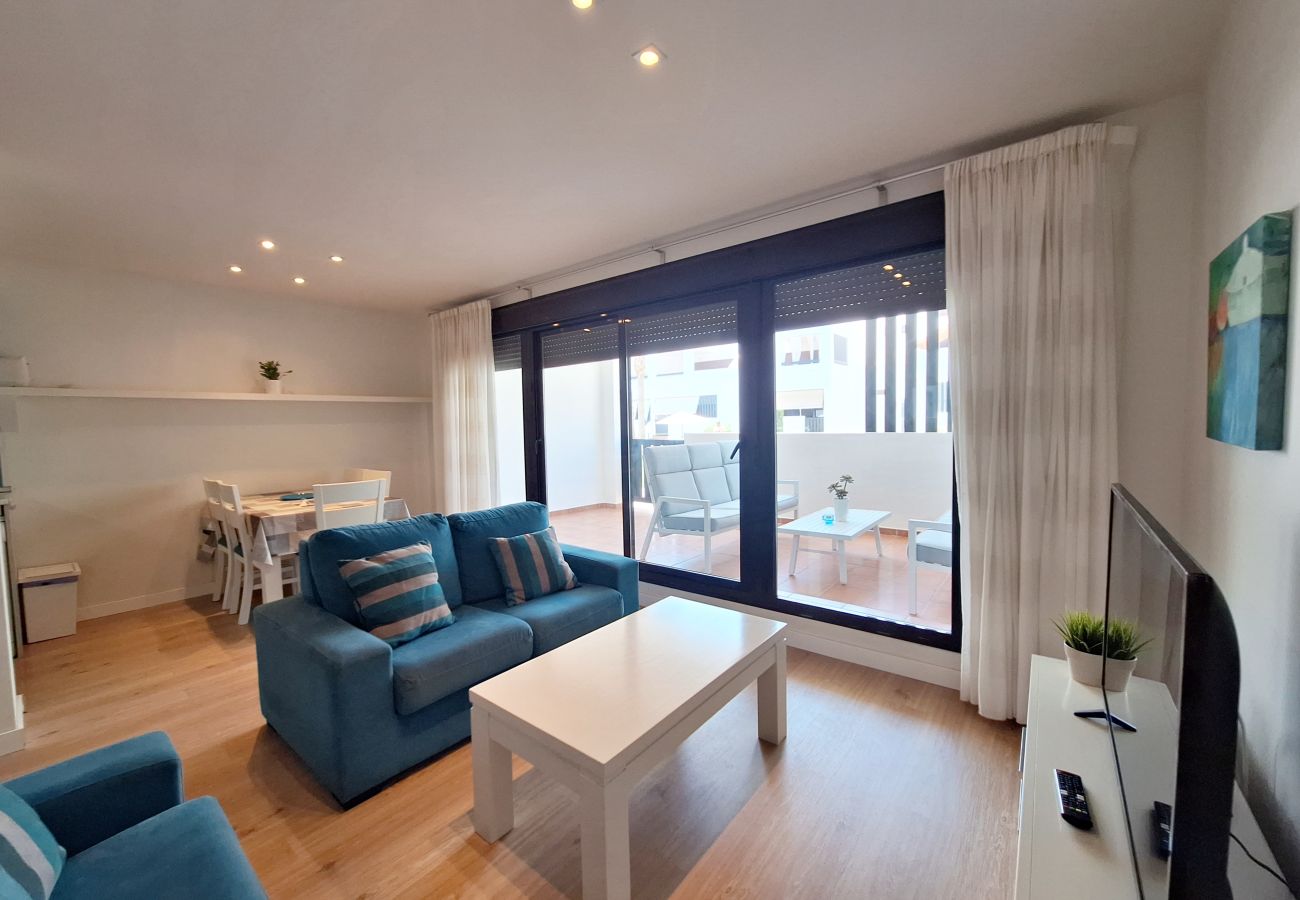 Apartamento en Vera playa - Alborada Bajo Fam - 150m playa, WiFi