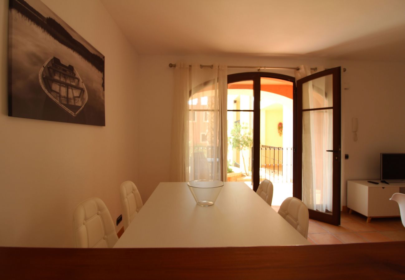 Apartamento en Villaricos - Harbour Lights Bajo - A 200m playa, WiFi, piscina comunitaria