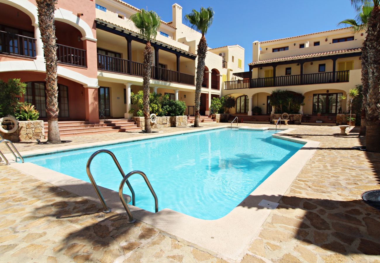 Apartamento en Villaricos - Harbour Lights Bajo - A 200m playa, WiFi, piscina comunitaria