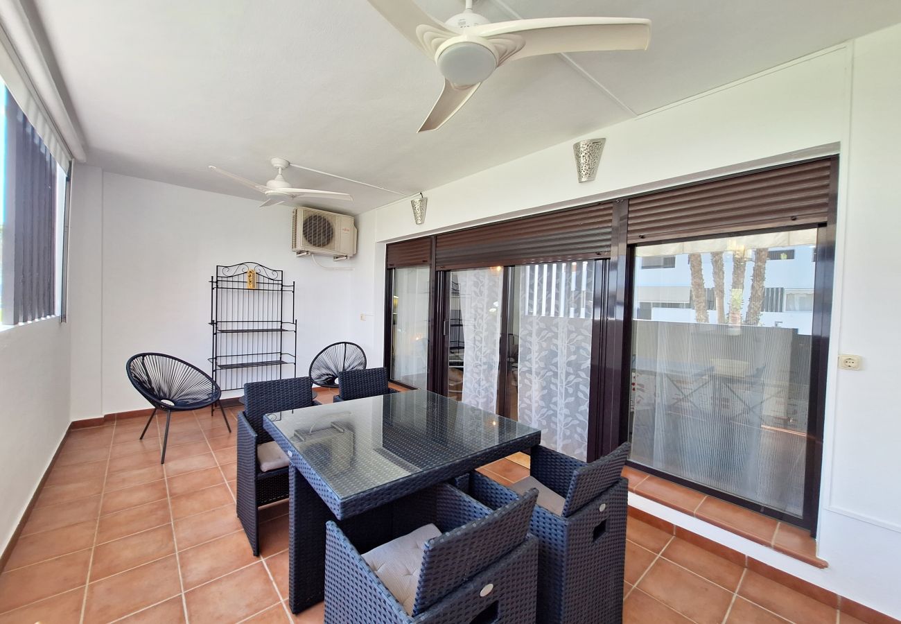 Apartamento en Vera playa - Alborada B134 - Jardín privado & WiFi