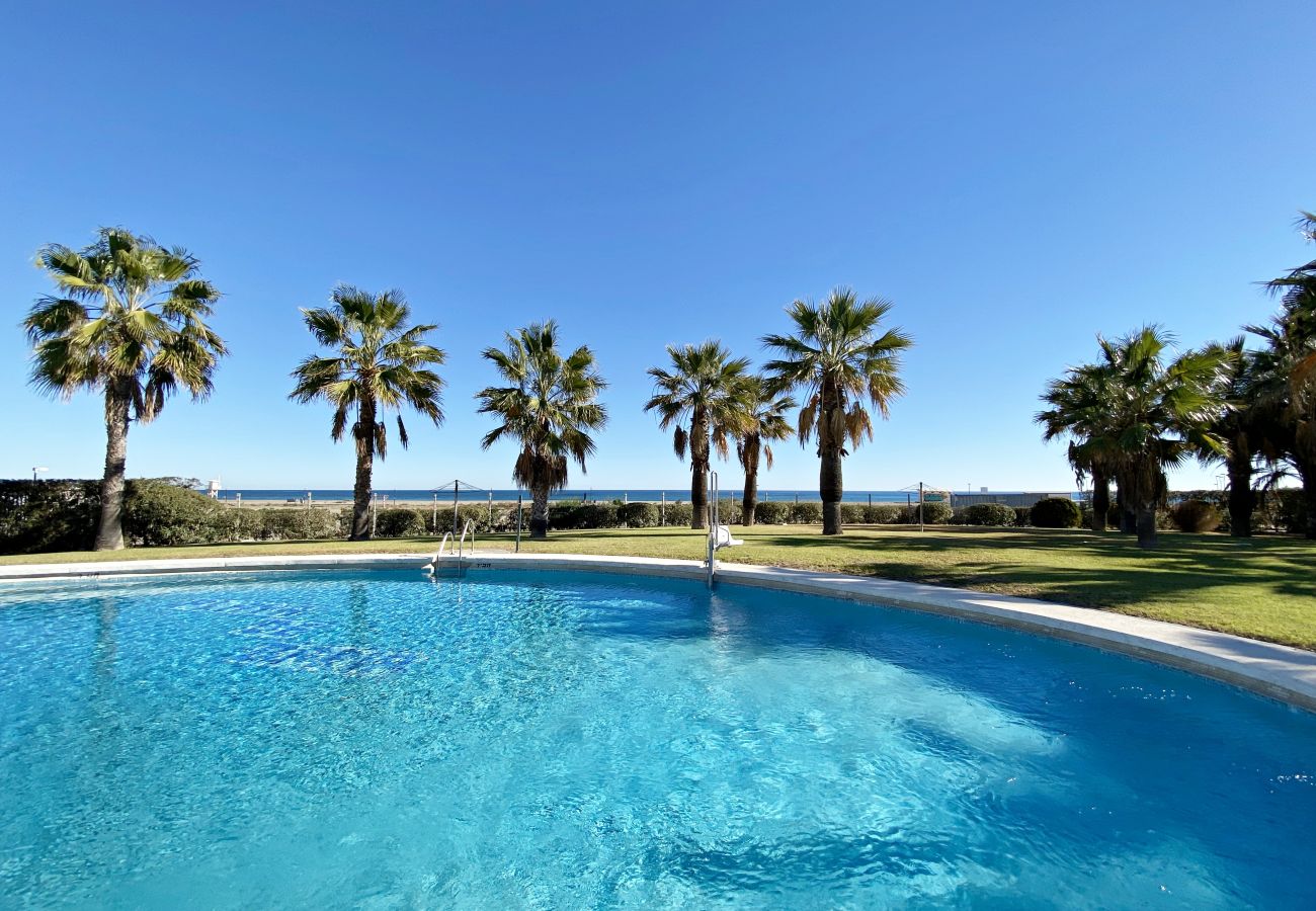 Casa adosada en Vera playa - Playa de Baria I - 1ª línea playa, jardín privado & WiFi