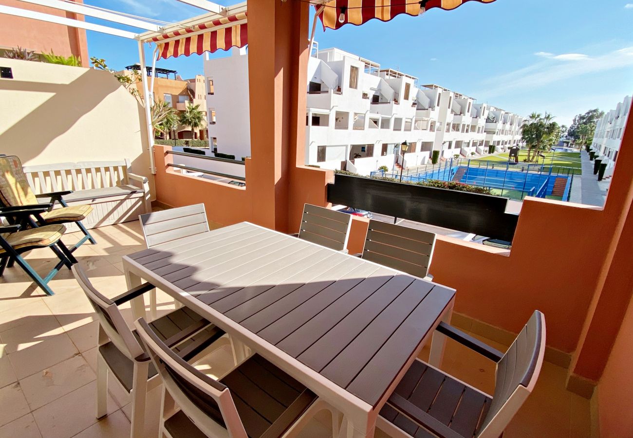 Apartamento en Vera playa - Paraíso de Vera 1º - 350m playa, WiFi & terraza