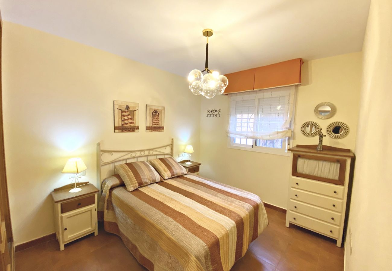 Apartamento en Vera playa - Verazul Bajo - WiFi, jardín privado & piscina comunitaria