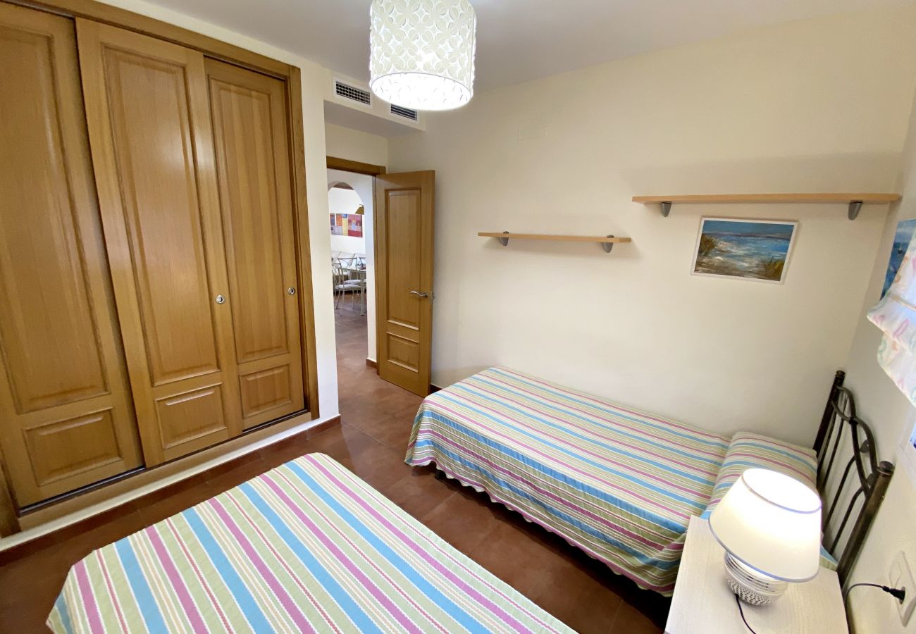 Apartamento en Vera playa - Verazul Bajo - WiFi, jardín privado & piscina comunitaria