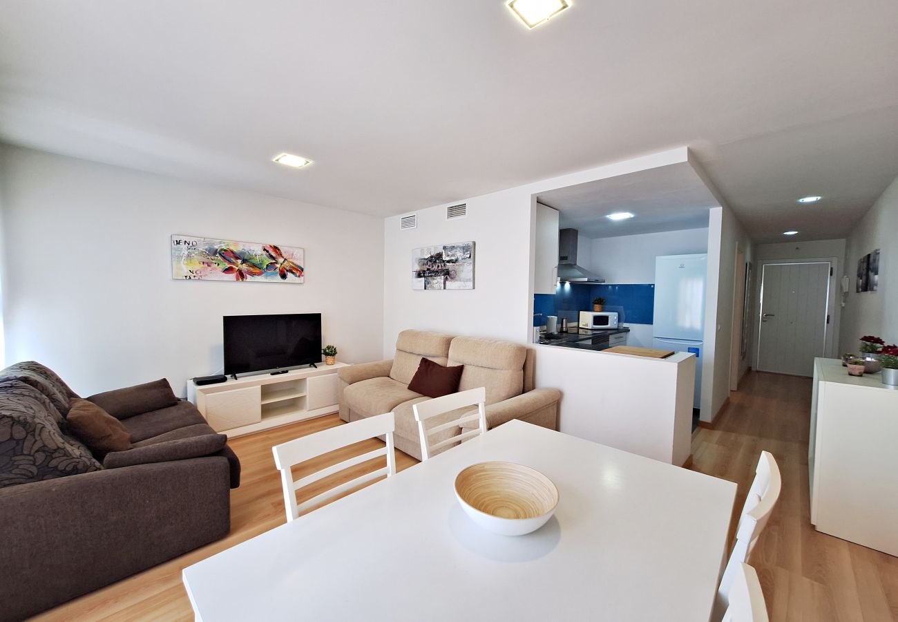 Apartamento en Vera playa - Alborada - Solarium, 150m playa, WiFi