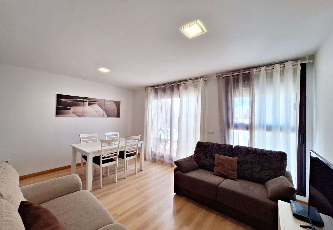 Apartamento en Vera playa - Alborada - Solarium, 150m playa, WiFi