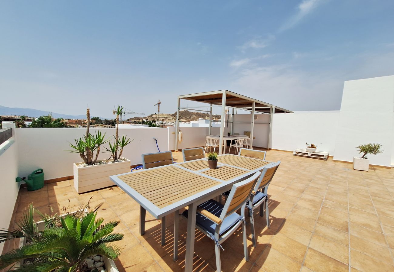 Appartement à Vera playa - Alborada Penthouse - Plage 150m, Wi-Fi, solarium, vues à la mer