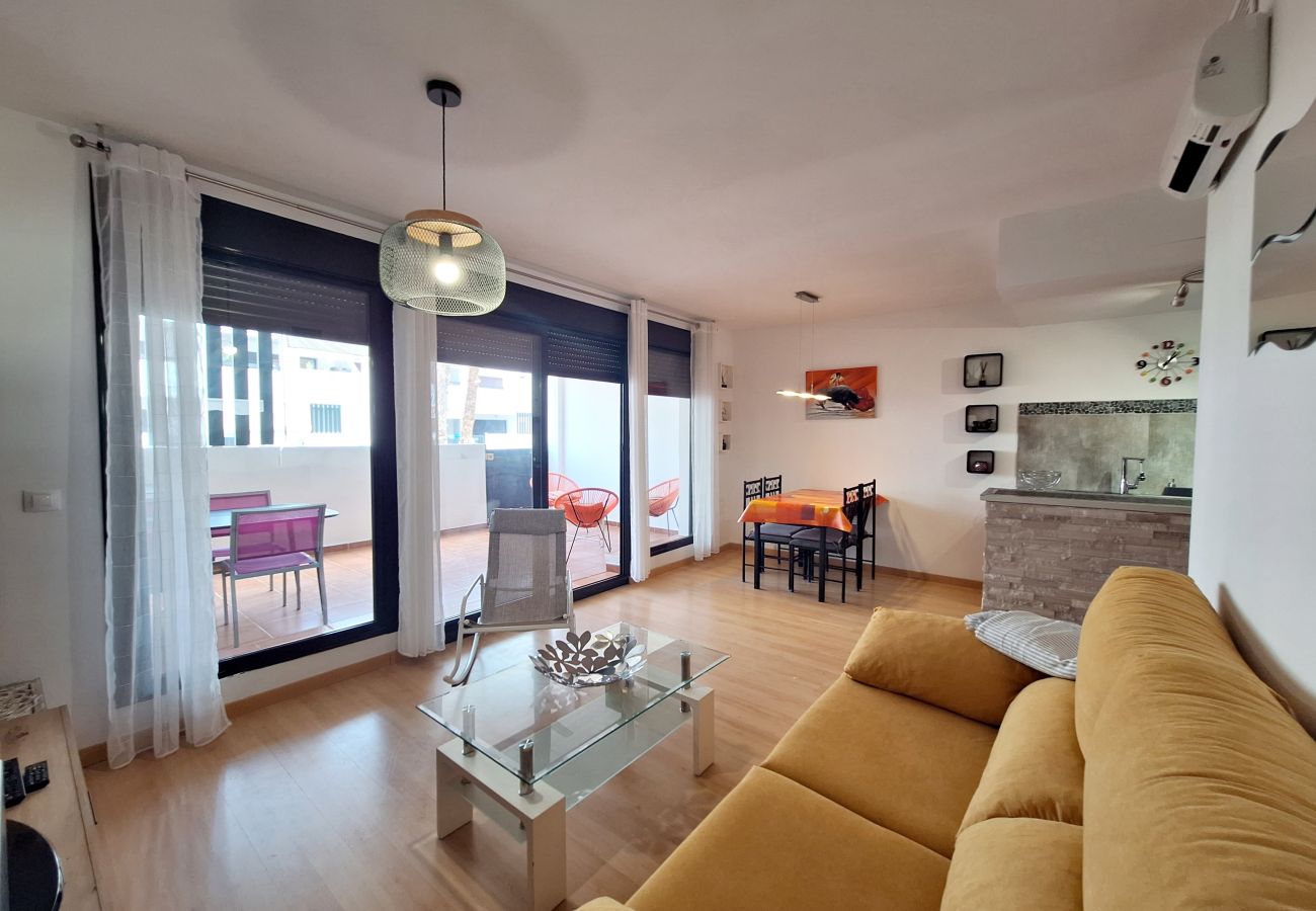 Appartement à Vera playa - Alborada B133 - WiFi, SAT TV française & jardin privé