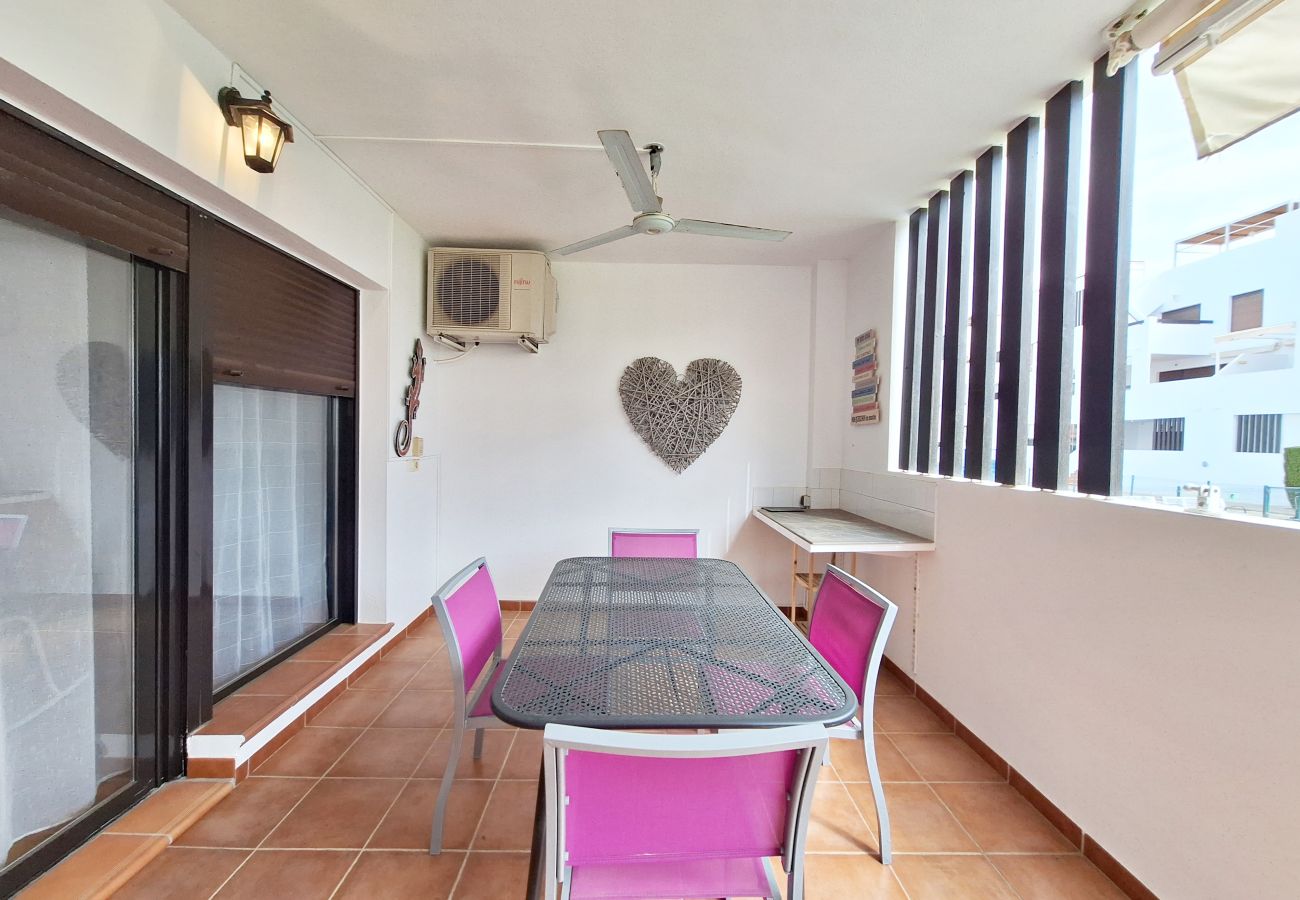 Appartement à Vera playa - Alborada B133 - WiFi, SAT TV française & jardin privé