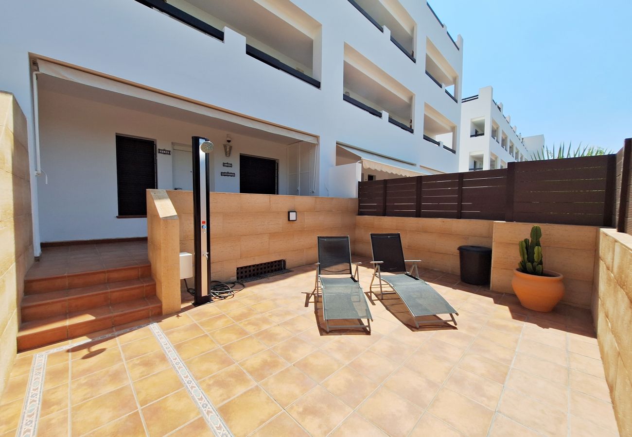 Apartment in Vera playa - Alborada B134 - Private garden & WiFi