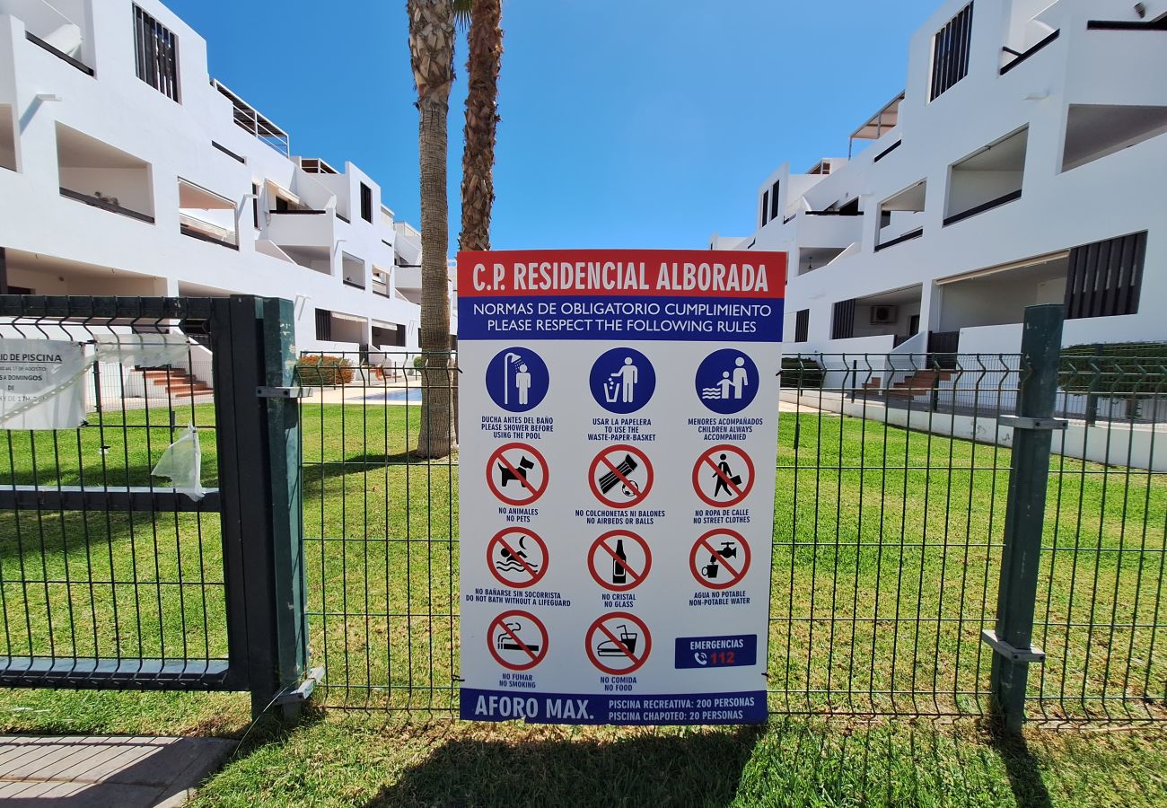 Apartment in Vera playa - Alborada B133 - WiFi & private garden