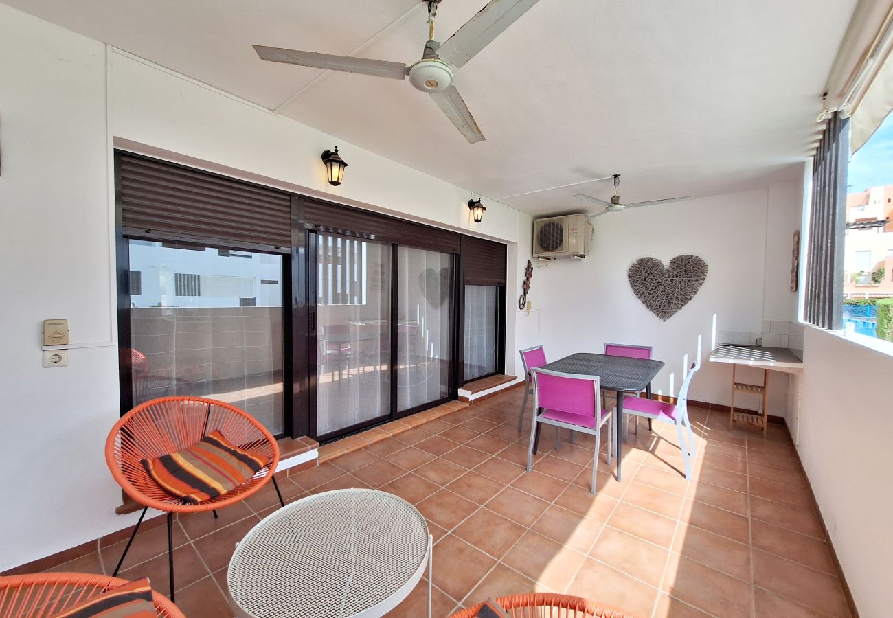 Apartment in Vera playa - Alborada B133 - WiFi & private garden