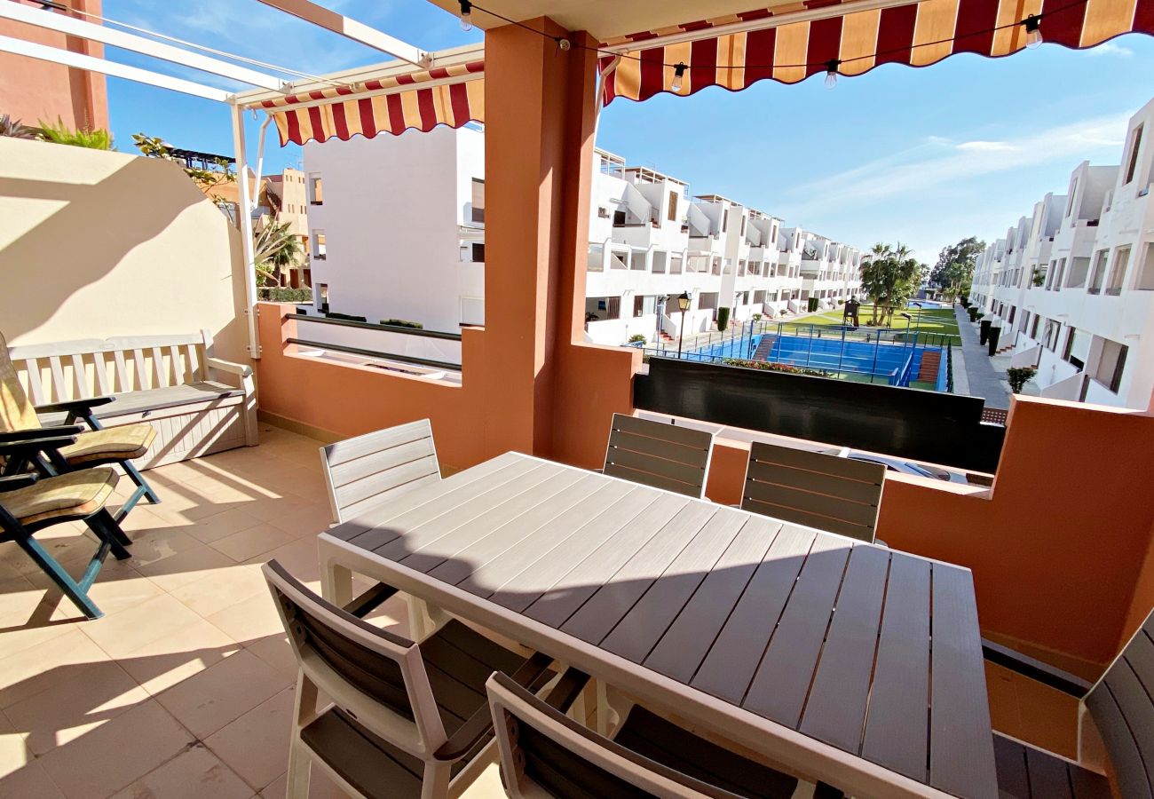 Apartment in Vera playa - Paraíso de Vera 1º - 350m beach, WiFi & terrace