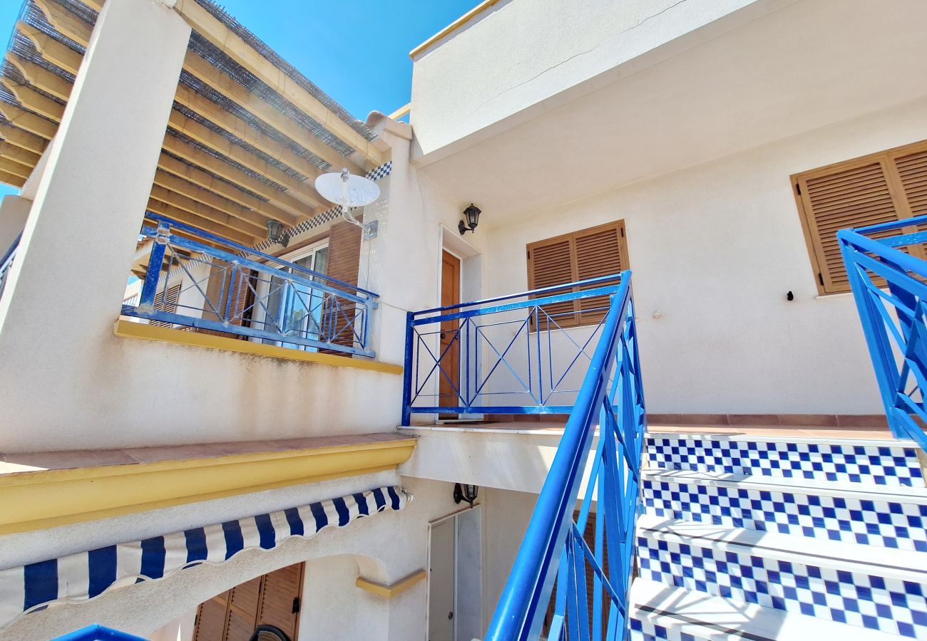 Apartment in Vera playa - Veramar 4 Penthouse - Beachfront, sea views WiFi & terrace