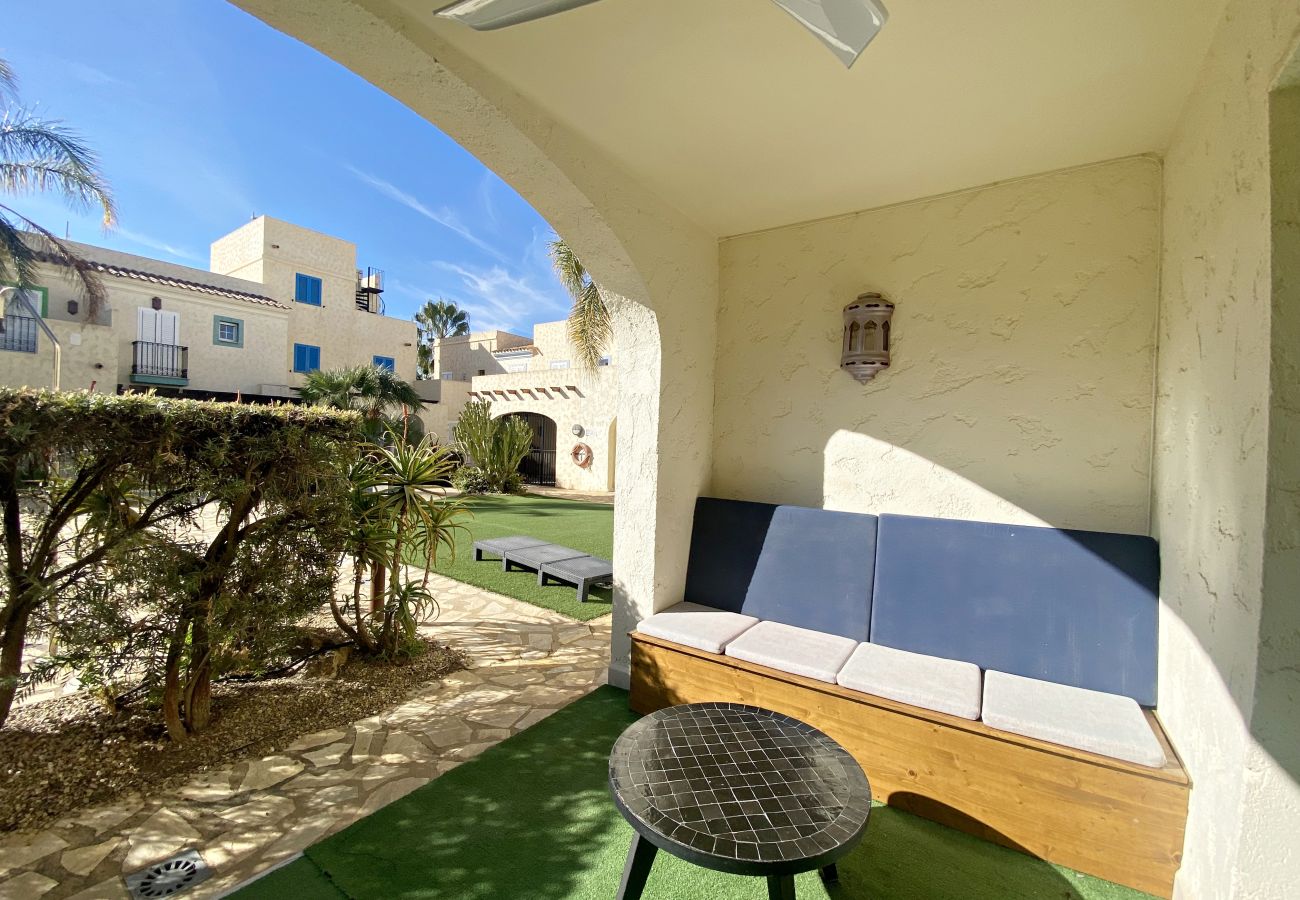 Townhouse in Vera playa - Las Casitas - WiFi, 150m beach, sea views