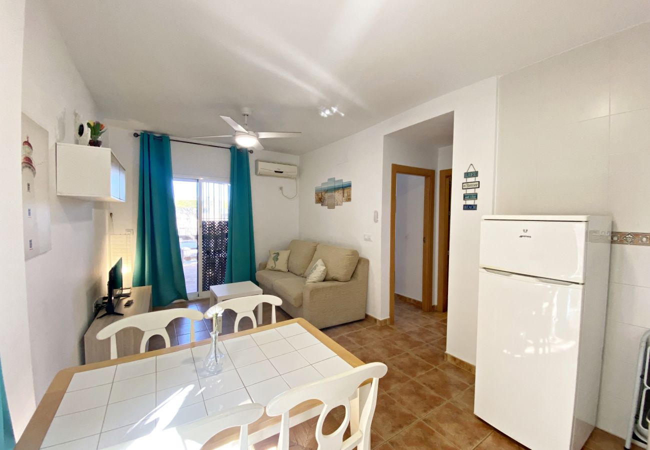 Apartment in Vera playa - Playas del Sur Ground Floor- Terrace, WiFi & communal pool